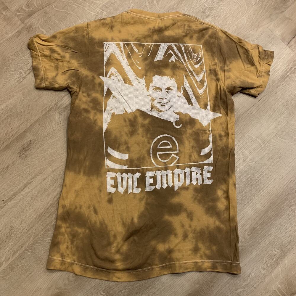 Rage Against The Machine Evil Empire 25 Years T-Shirt Men's Small S Tie-Dye Band